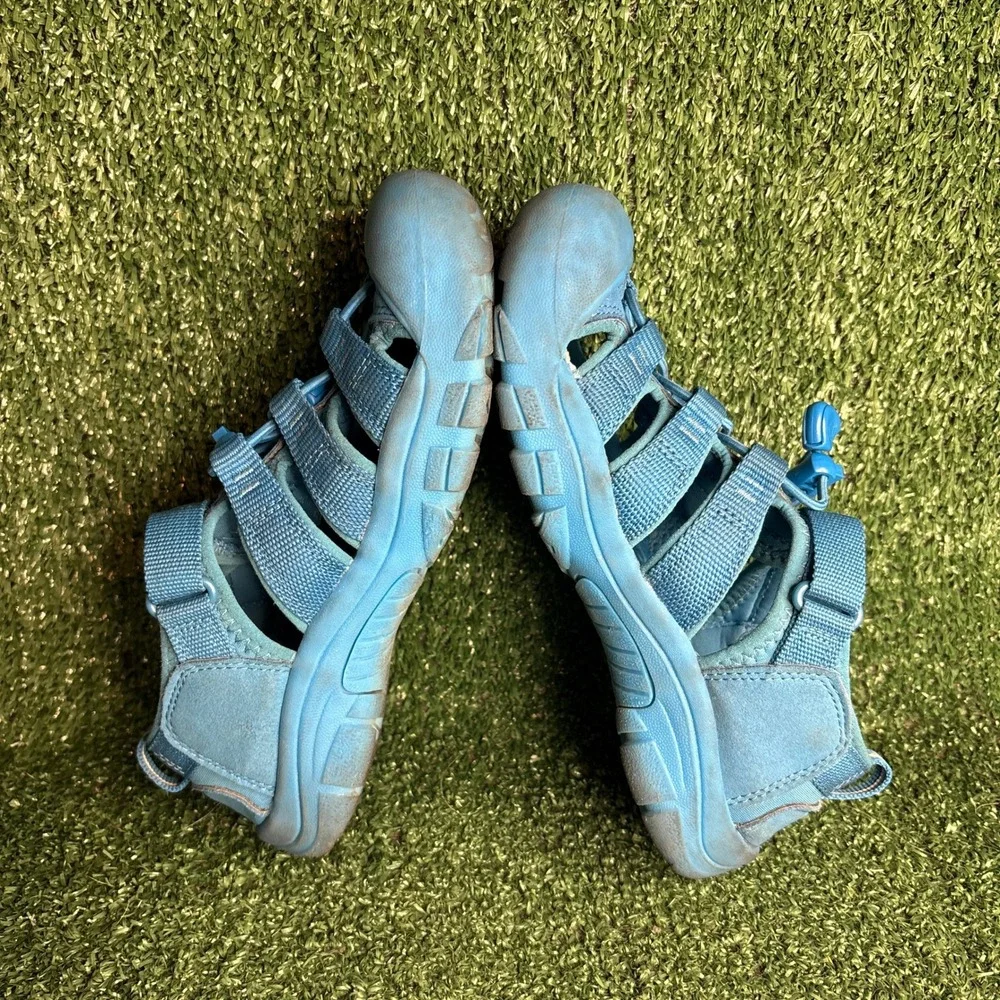 KEEN‎ Newport H2 Washable Water Hiking Gorpcore Sandals Blue Boys Youth Size 3